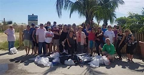 Free OC Beach Yoga & Clean Beach Ocean City Community Service June 17-2025