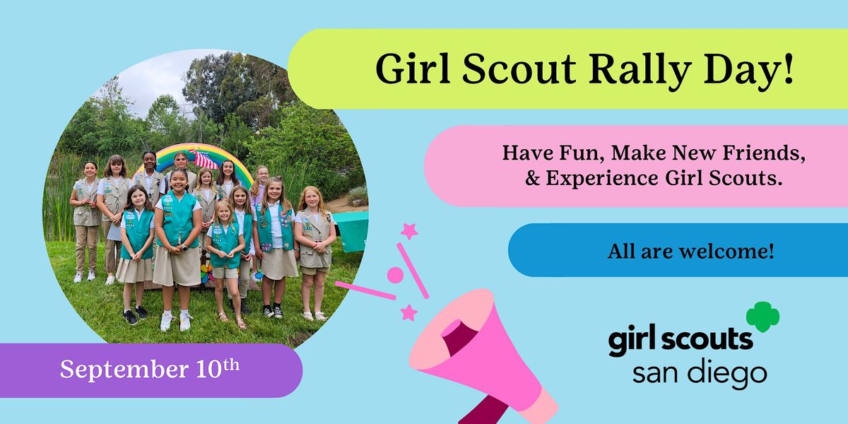 Girl Scout Rally Day- San Diego, Girl Scout Council Balboa Campus, San ...
