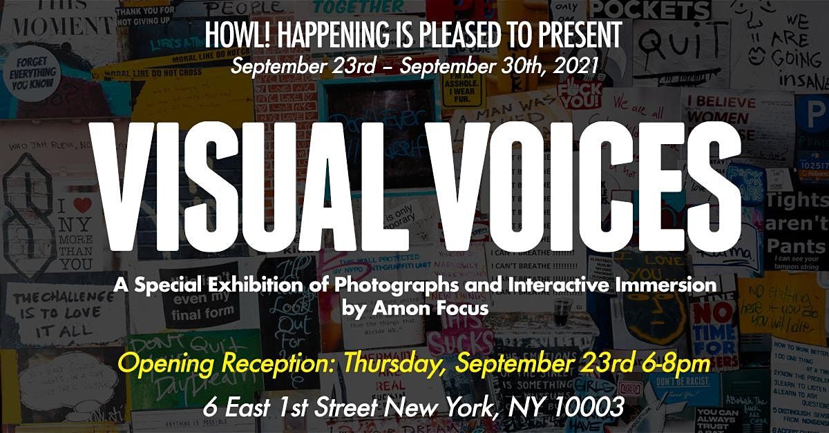 Visual Voices: A Photography Exhibition by Amon Focus