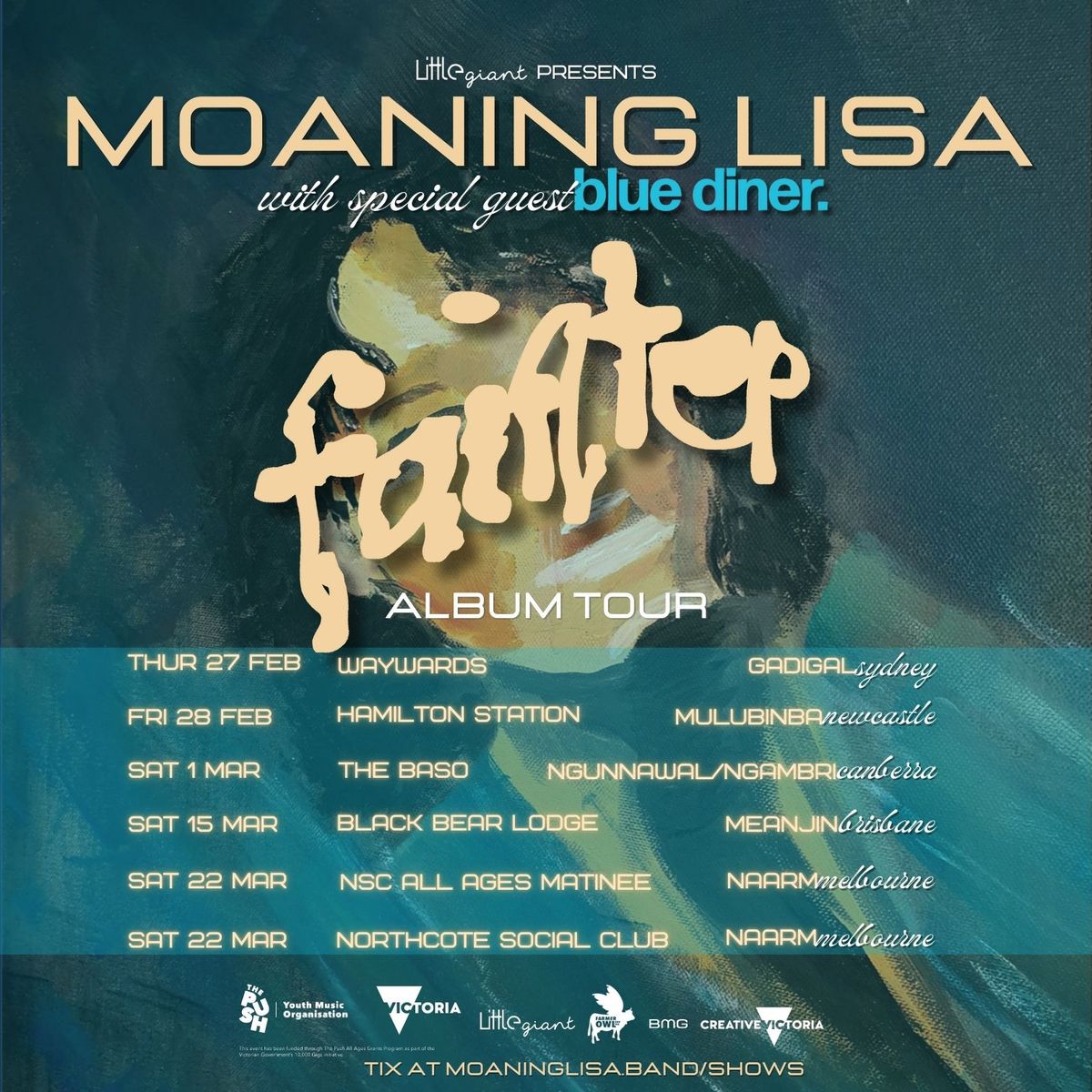 Moaning Lisa 'fainter' album launch | GADIGAL