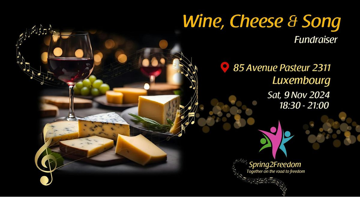 Spring2Freedom Fundraising Concert with wine & cheese