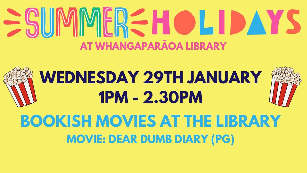 Bookish Movies at the Library