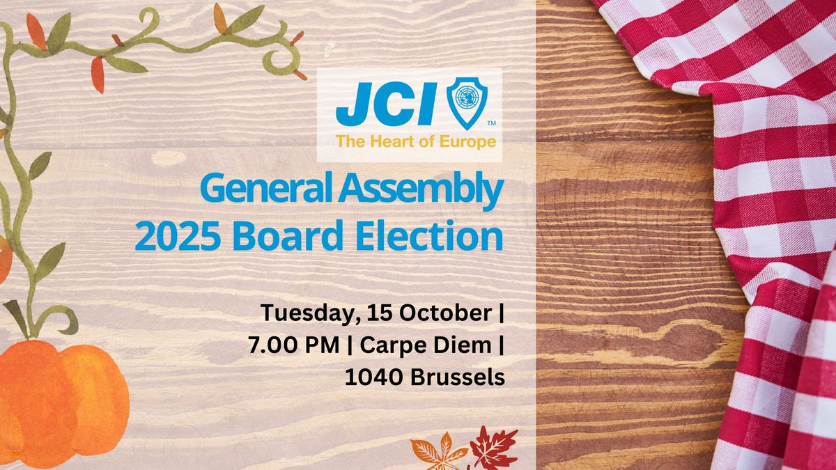 JCI THOE GA & 2025 Board Election