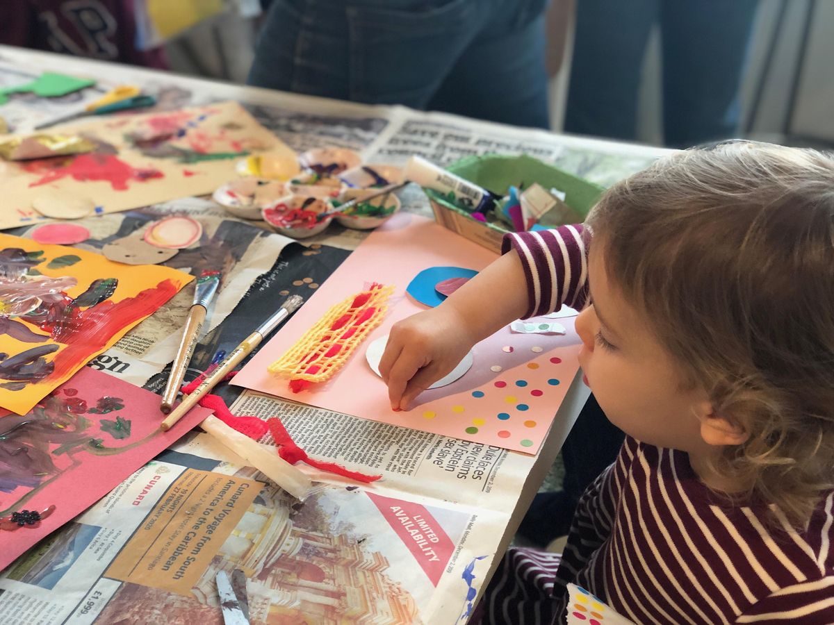 Baby Art Hour: Christmas Edition