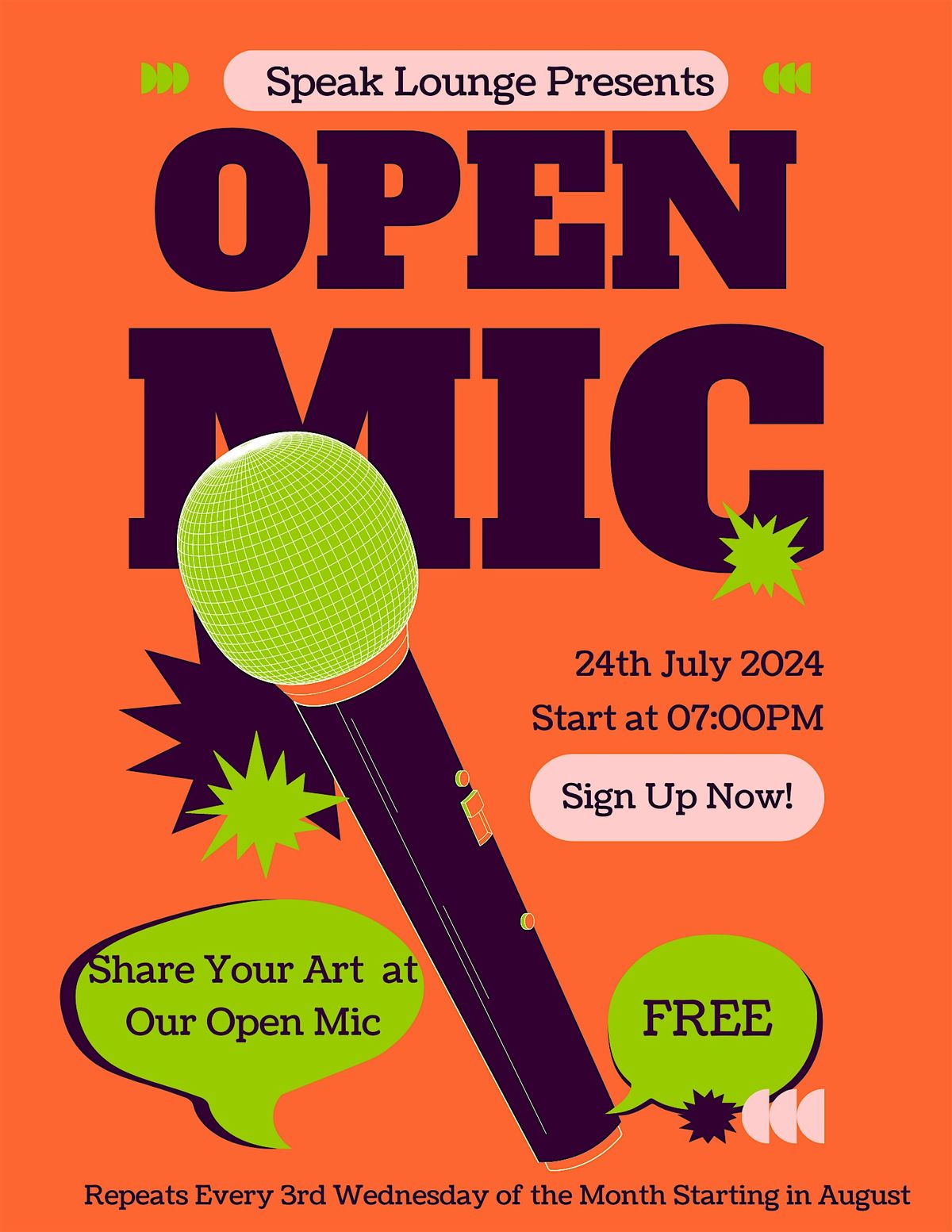 Open Mic Night