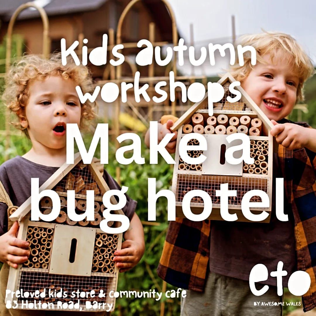 Build a bug hotel \u2013 Kids autumn series\n\n