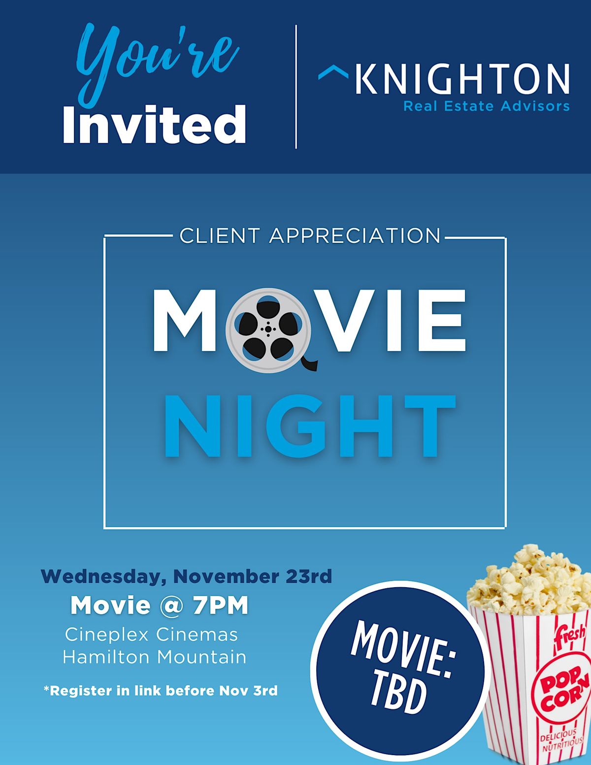 Client Appreciation Movie Night