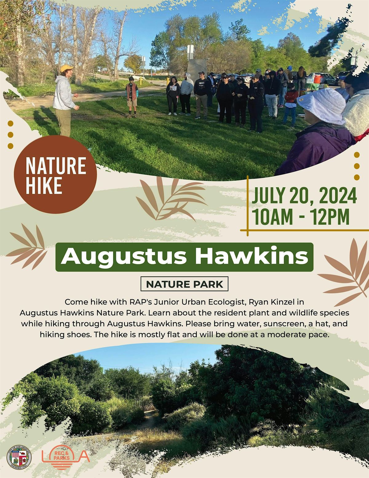 Nature Hike at Augustus Hawkins