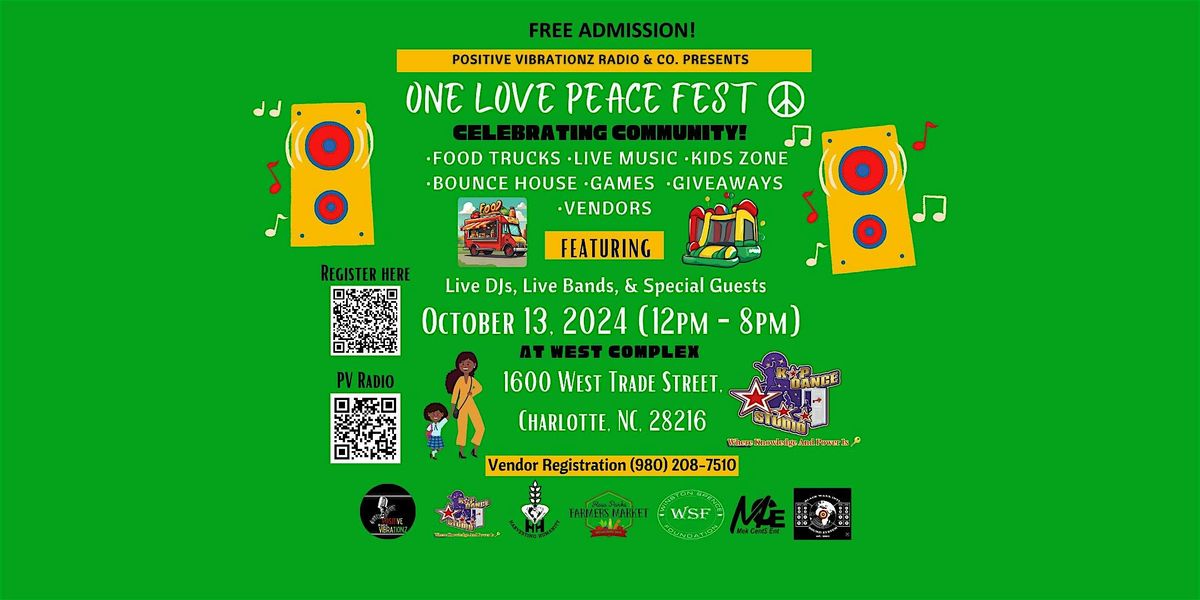 One Love Peace Festival \u262e\ufe0f\u270c\ufe0f