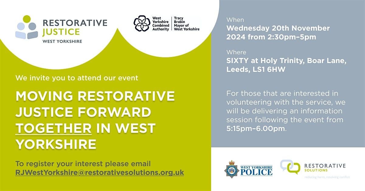 Moving Restorative Justice Forward Together