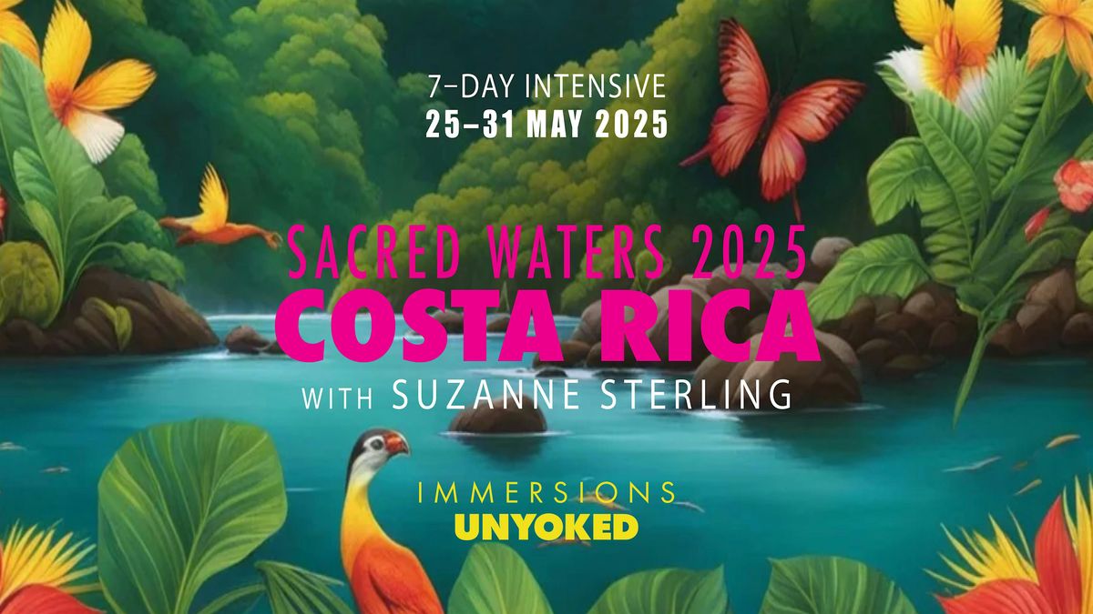 Sacred Waters 7 day Womens Immersion Costa Rica