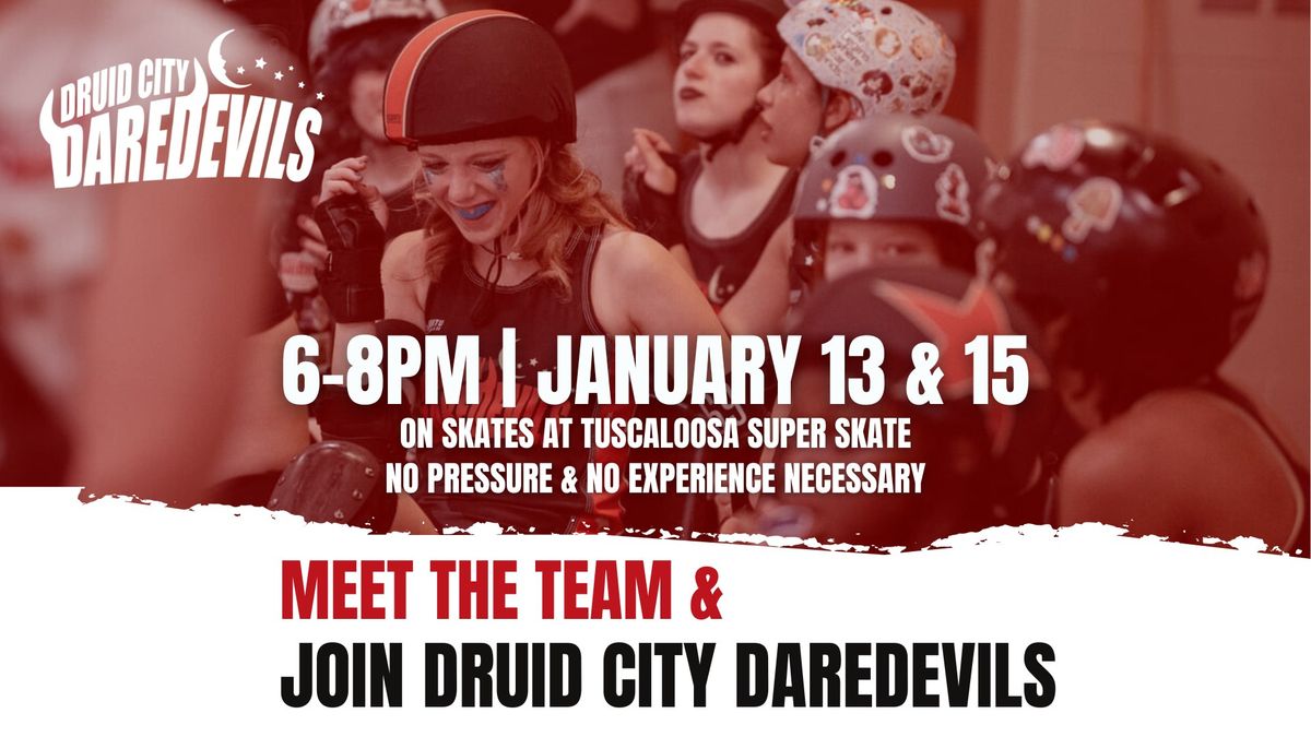 Druid City Daredevils Junior Roller Derby Recruitment