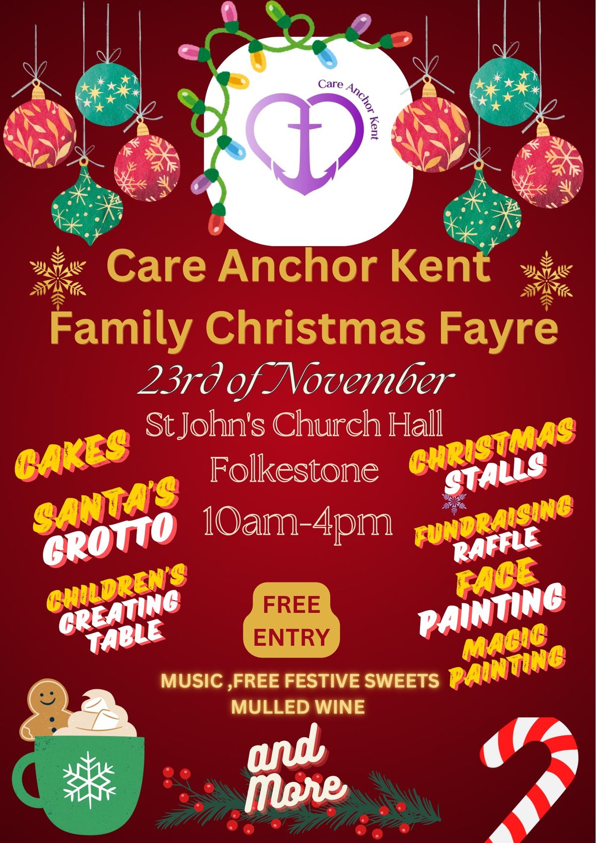 Care Anchor Kent\u2019s family Christmas Fayre.