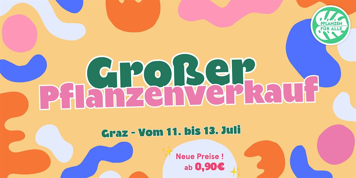 Gro\u00dfer Pflanzenverkauf - Graz