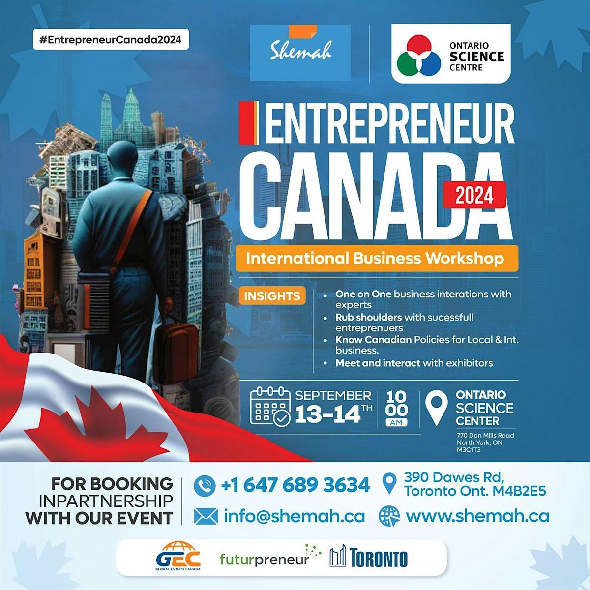 TRADE MISSION TO THE 2024 ENTREPRENEUR CANADA BUSINESS WORKSHOP