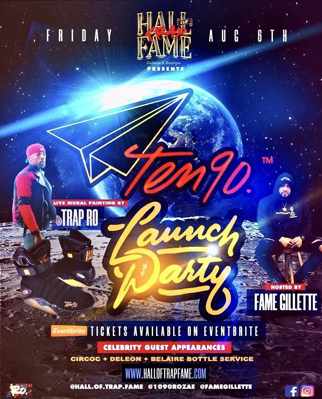 Hall of Trap Fame presents Flight Ten90 Launch Party