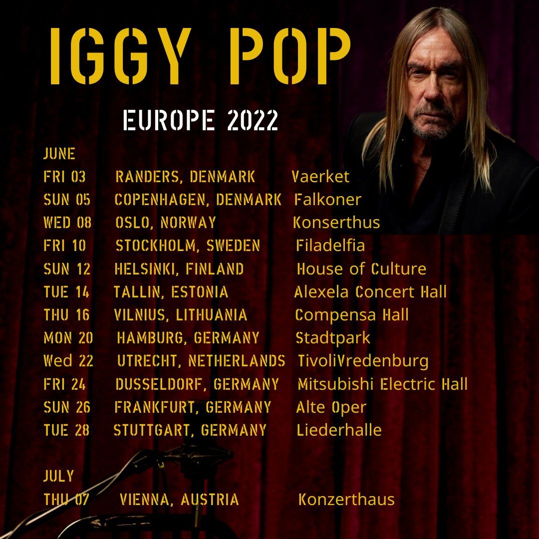 Iggy Pop Hamburg Tickets