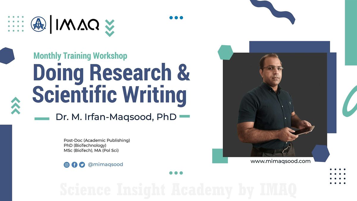 Research & Scientific Writing Workshop