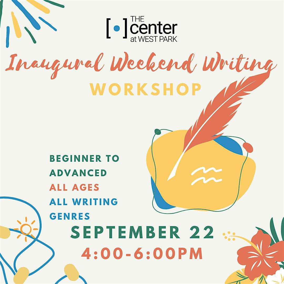 CWP's Inaugural Weekend Writing Workshop