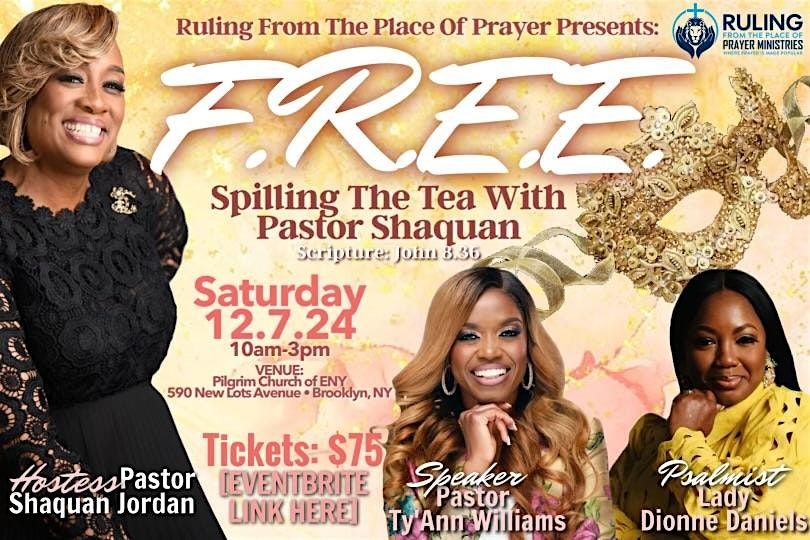 F. R. E. E.  Spilling the Tea With Pastor Shaquan\u2026