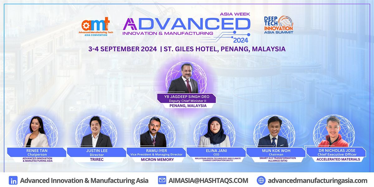 Advanced Innovation & Manufacturing Asia Week 2024