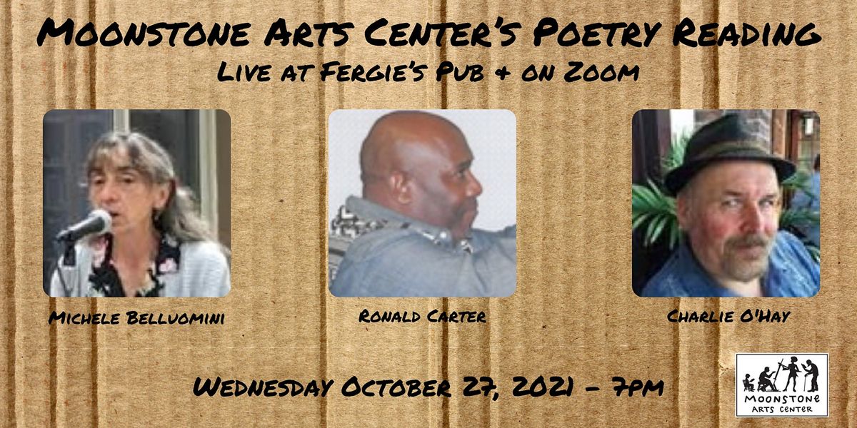 Live Poetry Reading: Michele Belluomini, Ronald Carter, and Charlie O'Hay