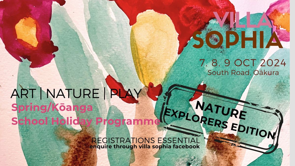 Spring Nature Explorers - School Holiday Programme