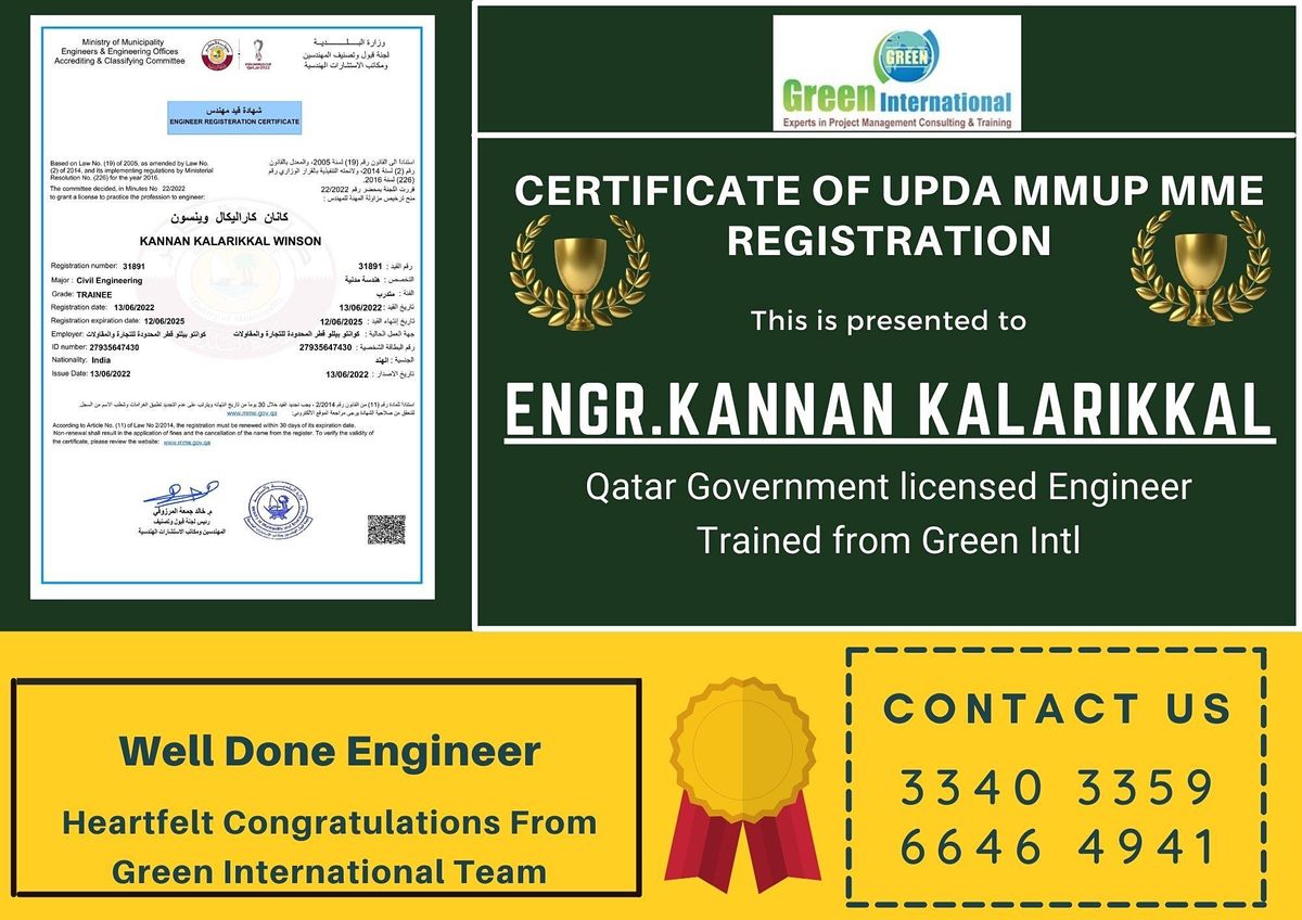 UPDA Qatar Exam Syllabus | UPDA MMUP Qatar Exam Training