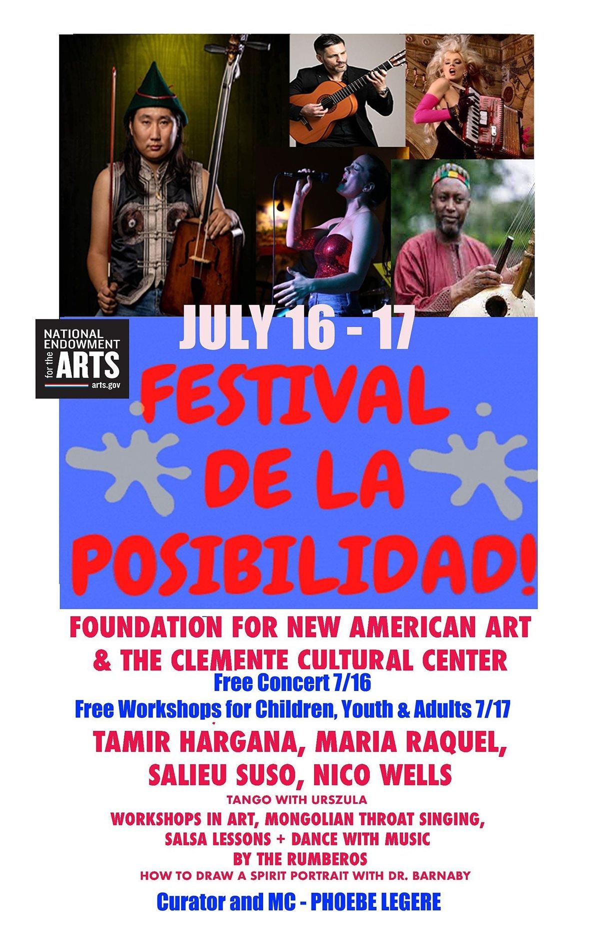 "Festival de la Posibilidad" Celebrating Cultural Diversity: July 16 & 17