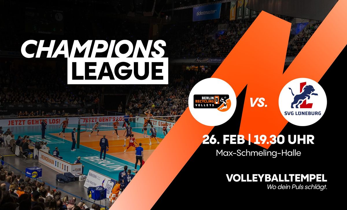 BR Volleys vs. SVG L\u00fcneburg | CEV Champions League