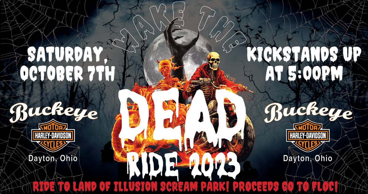 Wake The Dead Ride 2023, Buckeye HarleyDavidson, Dayton, 7 October to