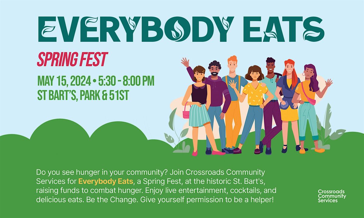 Everybody Eats - Spring Fest Support our Food Pantry