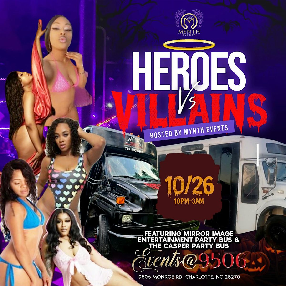 Heroes vs Villains Halloween Bash