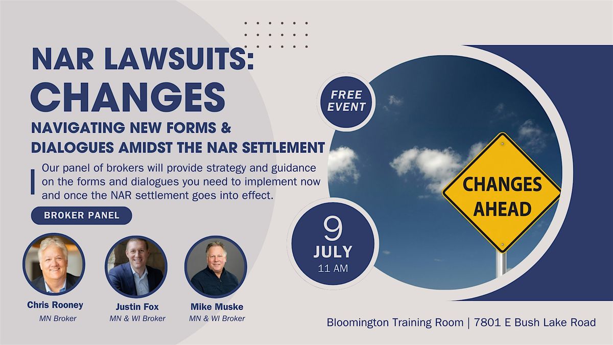 NAR Lawsuits: Navigating New Forms & Dialogues Amidst the NAR Settlement