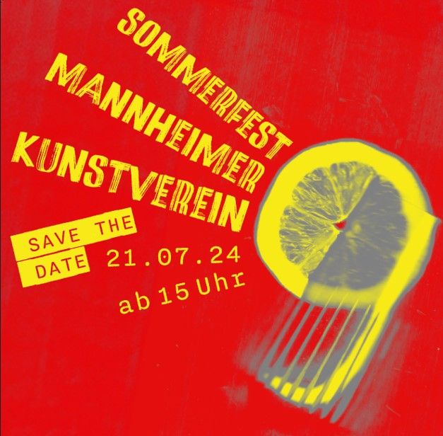 Sommerfest im Mannheimer Kunstverein