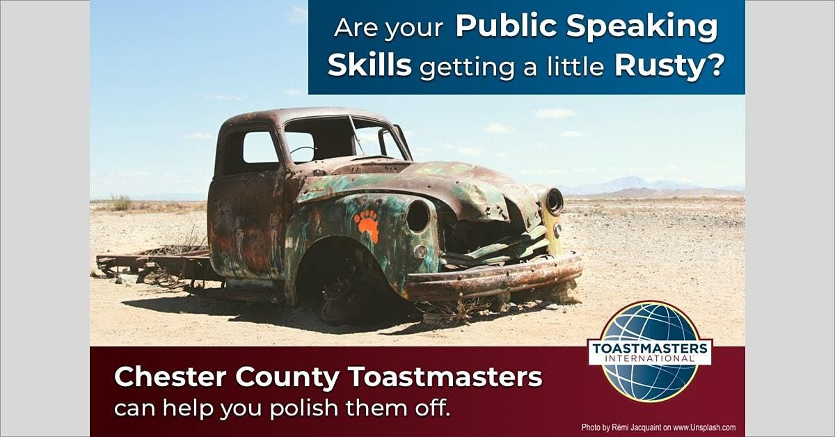 CHESTER COUNTY TOASTMASTERS MEETING