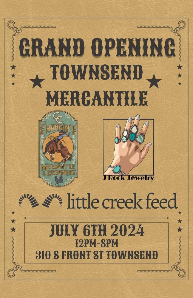Townsend Mercantile Grand Opening!