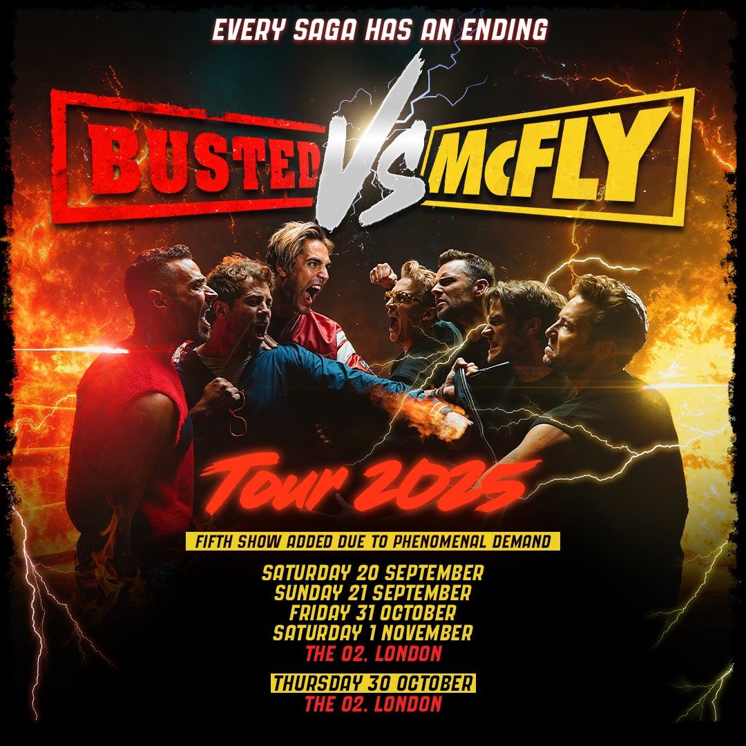Busted vs McFly at Utilita Arena Sheffield