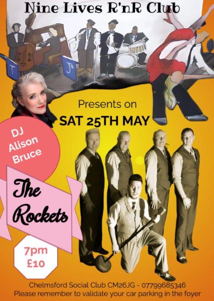 THE ROCKETS AND DJ ALISON BRUCE