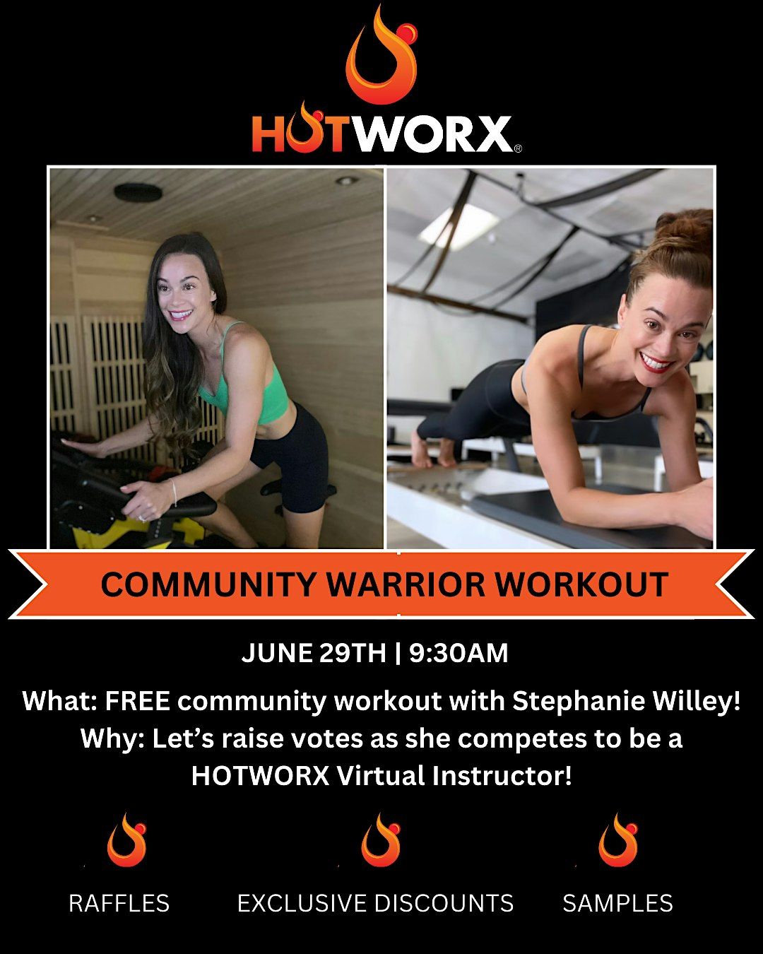 FREE Community Warrior Workout with Stephanie Willey