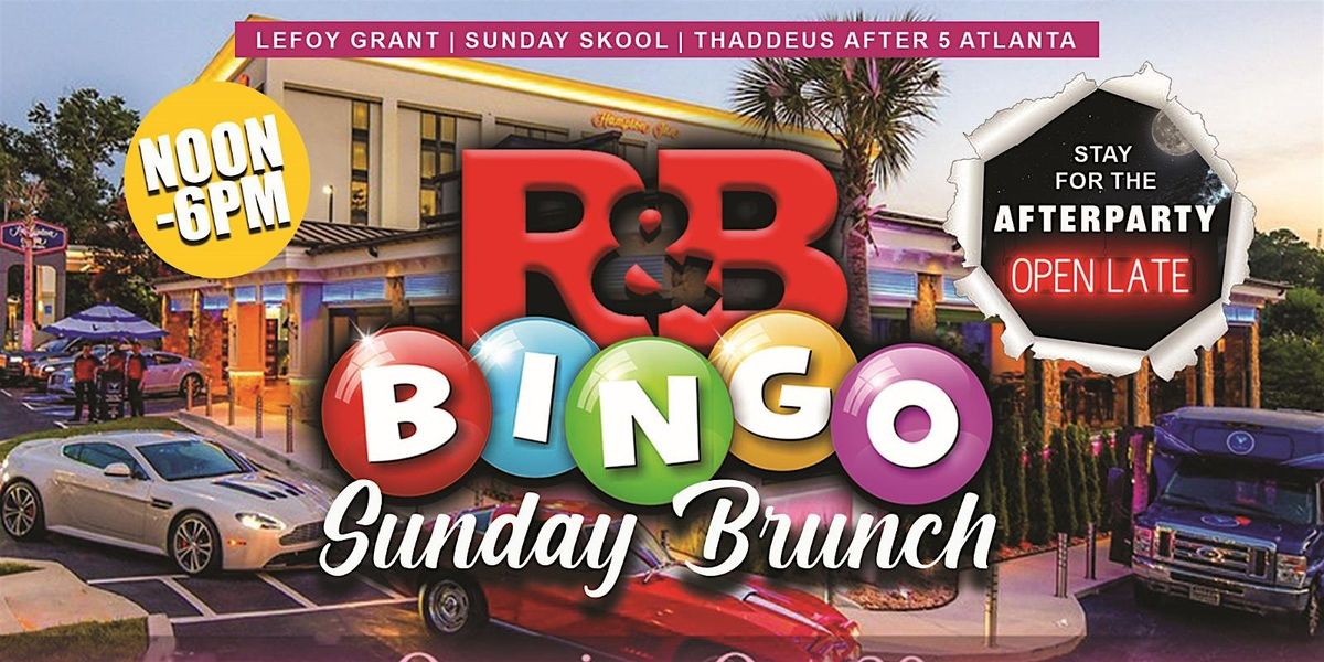 Sunday Skool presents R&B BINGO & Sunday Brunch @ BlueMartini!