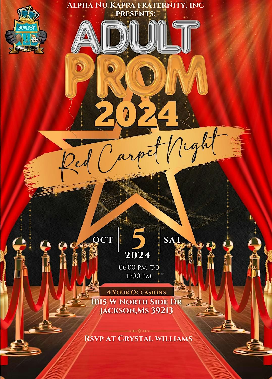 Alpha Nu Kappa Presents \u201cAdult Prom\u201d