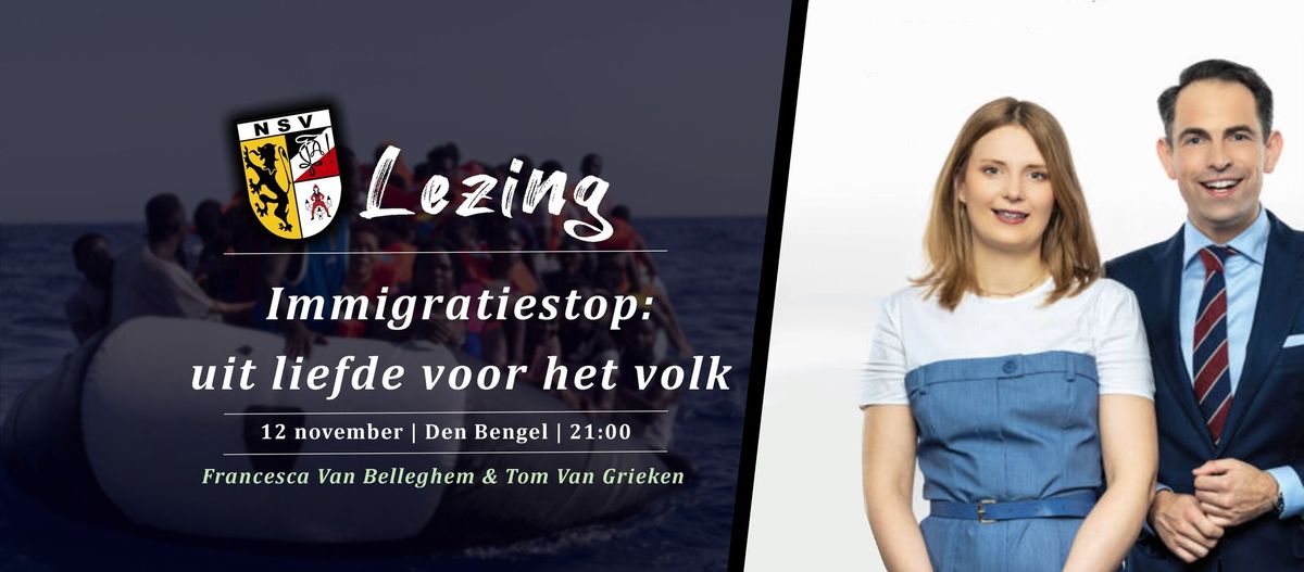 Lezing Immigratiestop | NSV! Antwerpen