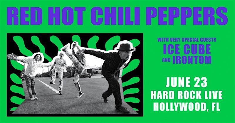 Red Hot Chili Peppers Hollywood Tickets