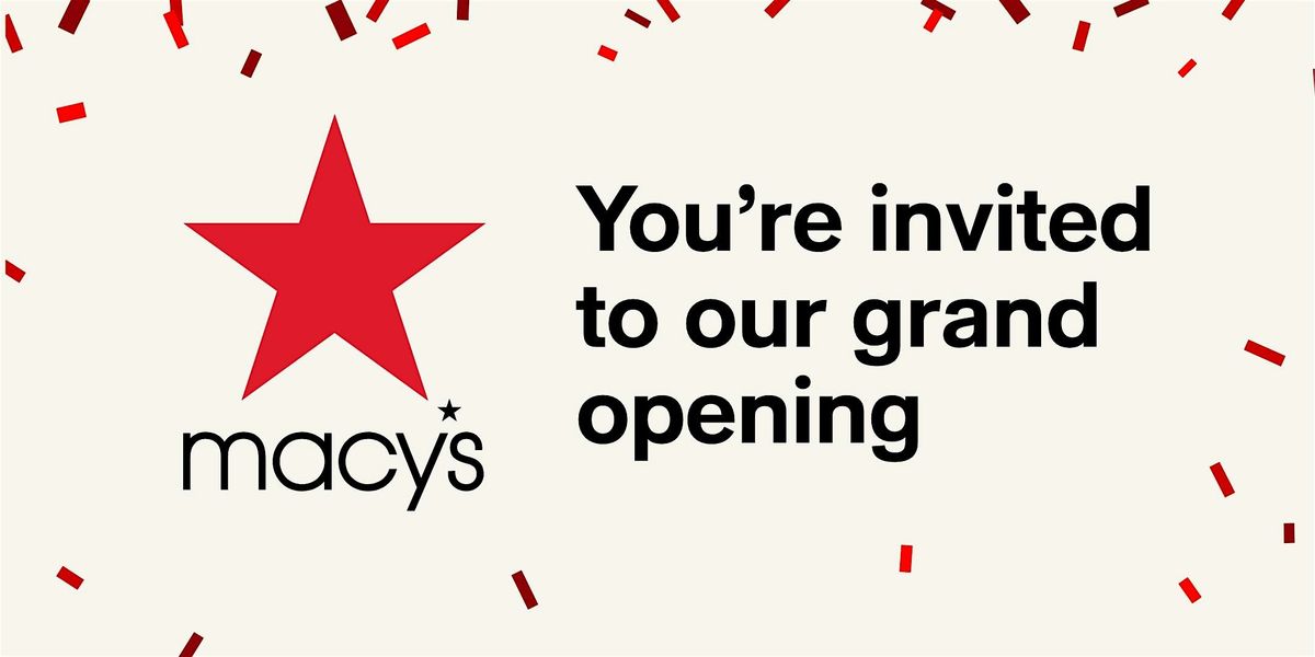 Macy's Randhurst Village Grand Opening