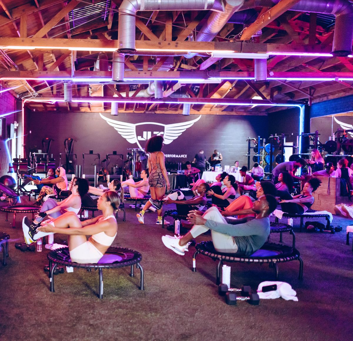 theTRIM A Trampoline Workout, JLT Performance, Los Angeles, 19