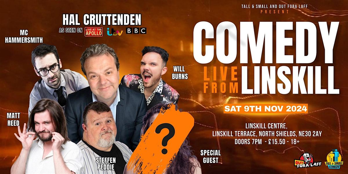 Comedy Live From Linskill with Hal Cruttenden