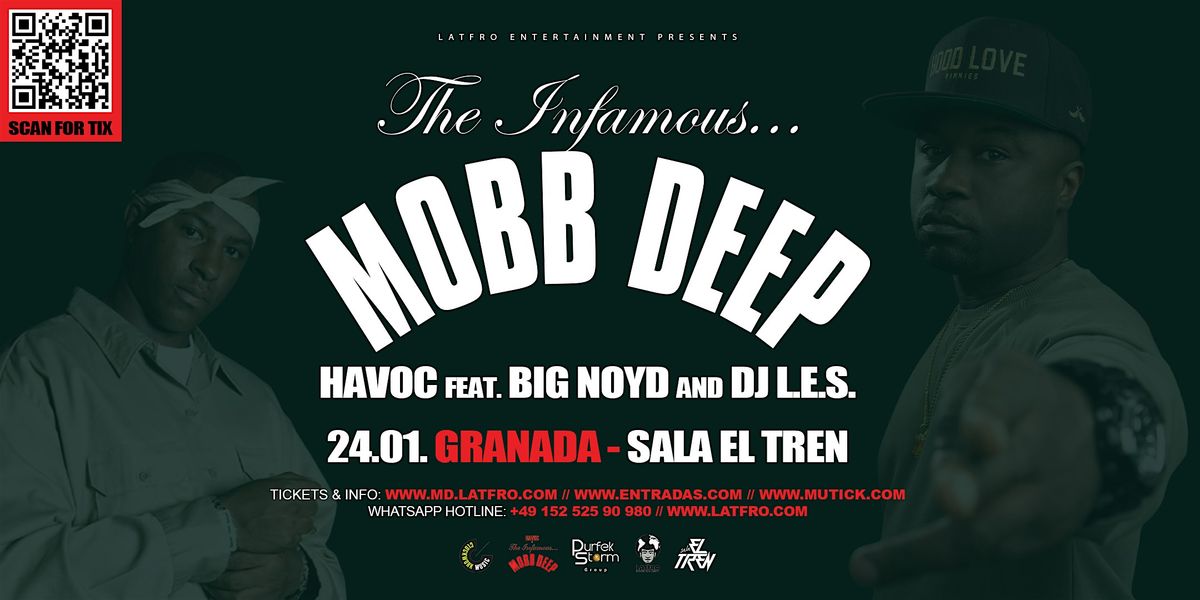 Mobb Deep (Havoc, Big Noyd, DJ.L.E.S.) Live in Granada