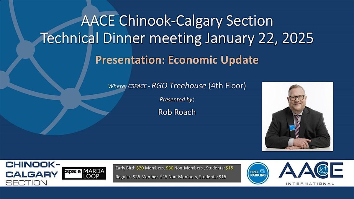 AACE Chinook-Calgary January Technical Dinner Meeting