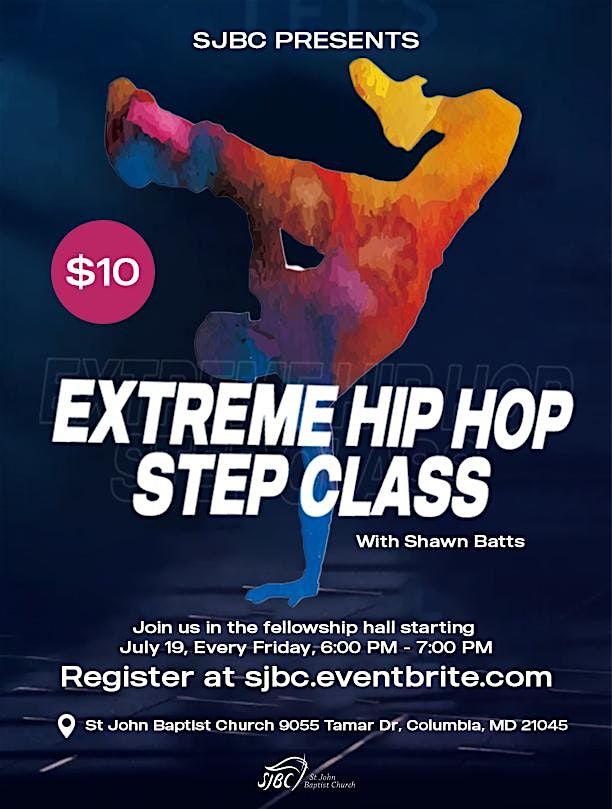 Extreme Hip Hop Step Class